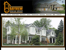Tablet Screenshot of bayviewdesign.ca